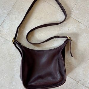 Coach Janice’s Legacy chocolate brown bag